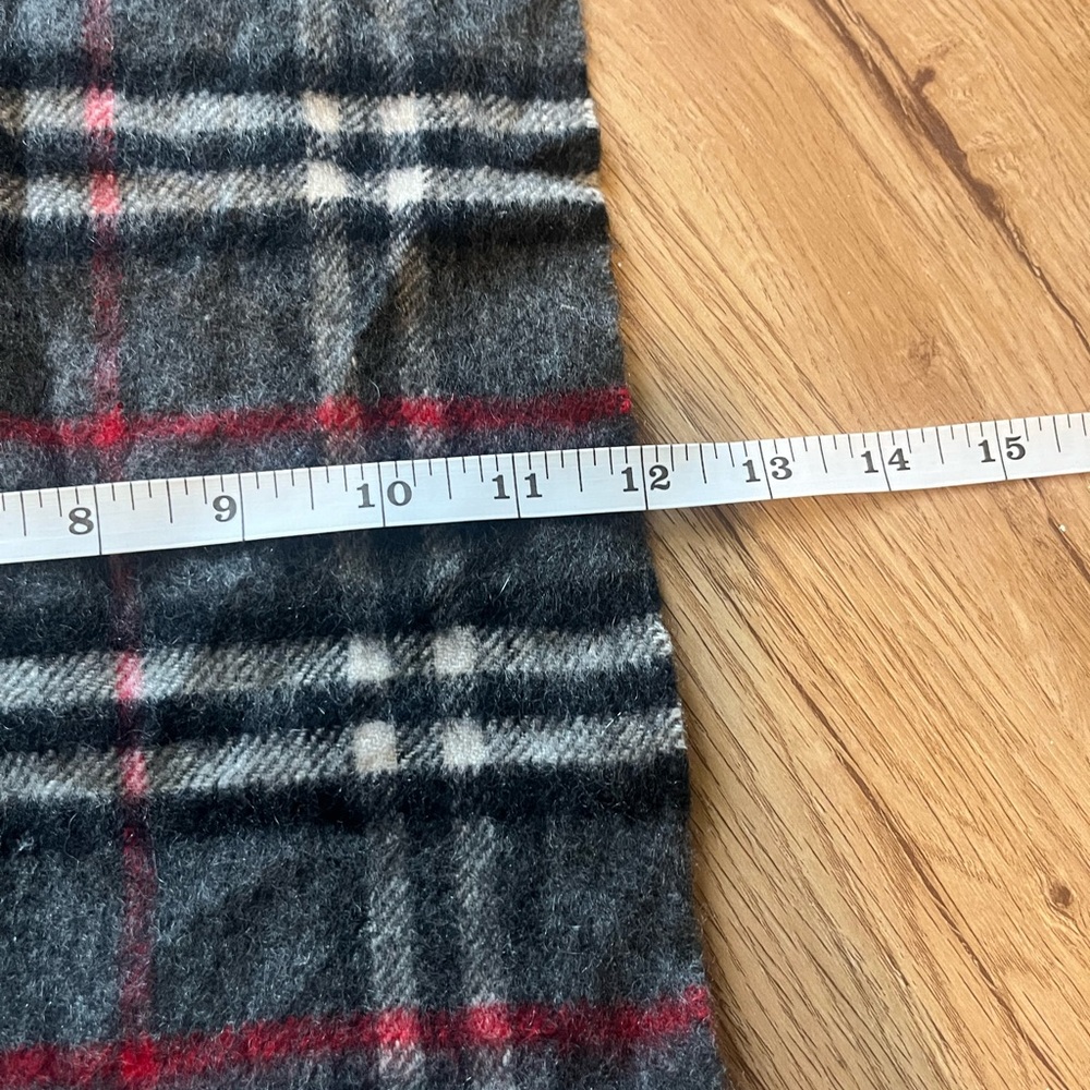 Burberry Charcoal and Black Cashmere Scarf - Picture 5 of 5